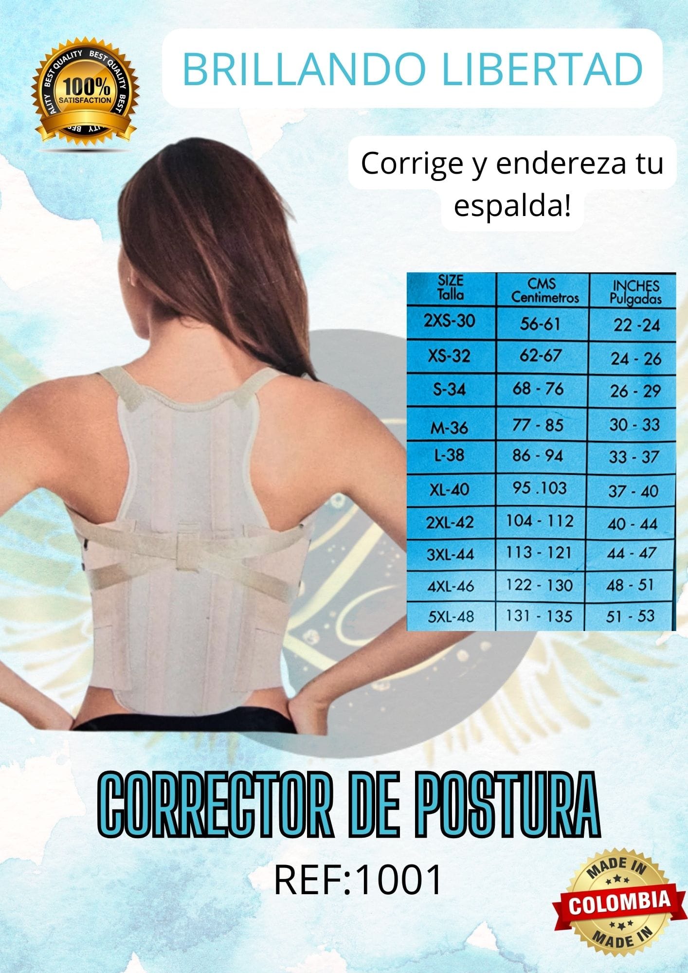CORRECTOR DE POSTURA REF:1001 - Imagen 2